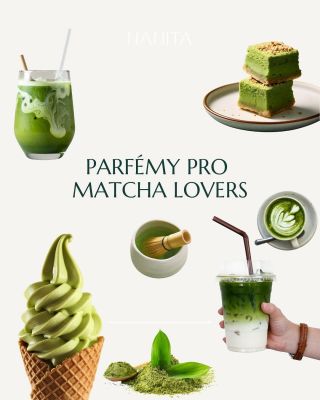 ✨ Jste milovníky matchi? 🍵Tak to si jistě oblíbíte i naše NANITA tipy pro #matchalovers 💚 #nanita #parfemy #matchalovers...